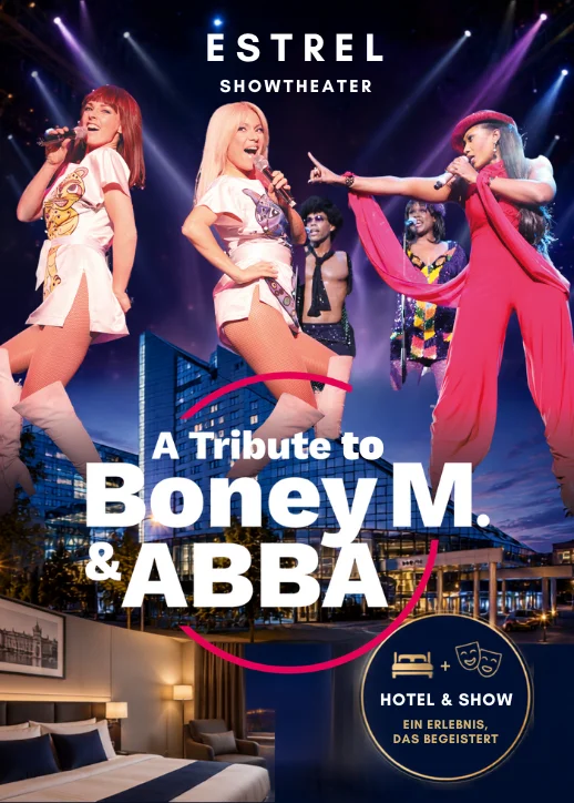 Die Darsteller der Show Boney M.&Abba Tribute