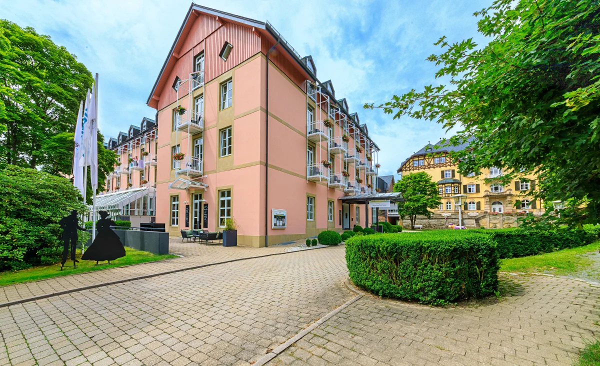 Mehrstöckiges Wellnesshotel in Bad Steben