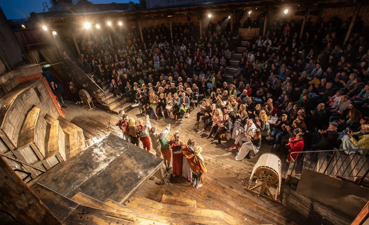Monbijou Theater Luftaufnahme. ©Jan Fröhlich